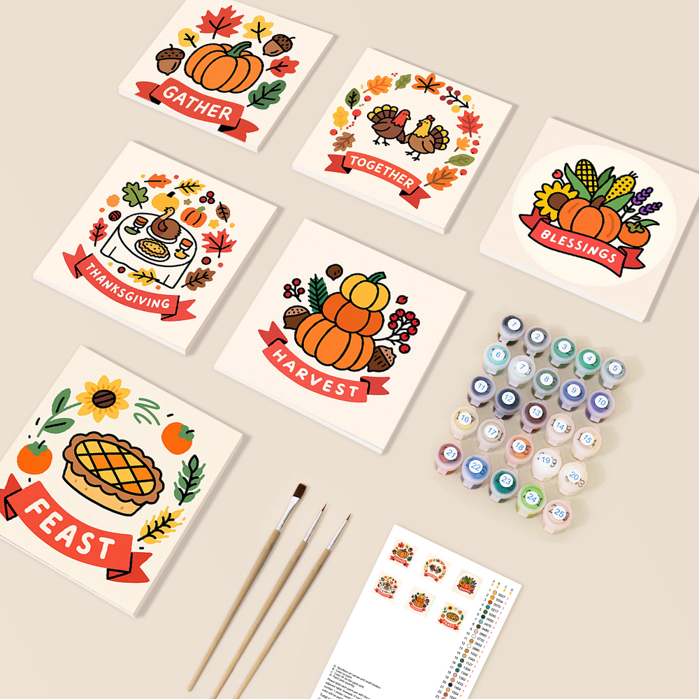 1. orfon-mini-paint-by-numbers-kit-set-of-6-15x15cm